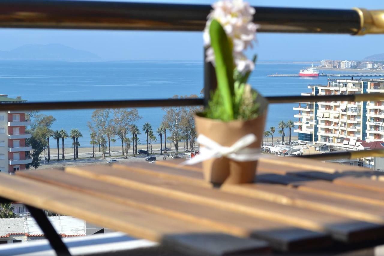 Seaview Penthouse 2 Bedrooms Apartment & Box Garage Vlore Ngoại thất bức ảnh